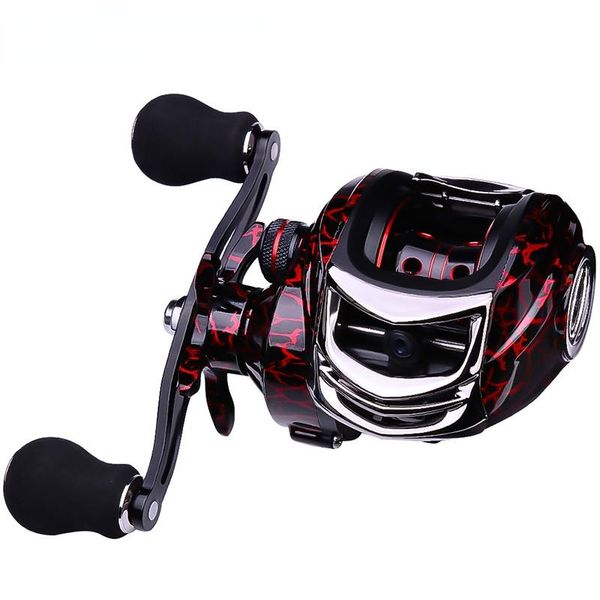 

baitcasting reels baitcast fishing reel carbon shell lightweight max drag 7-10kg casting wheel tackle pesca