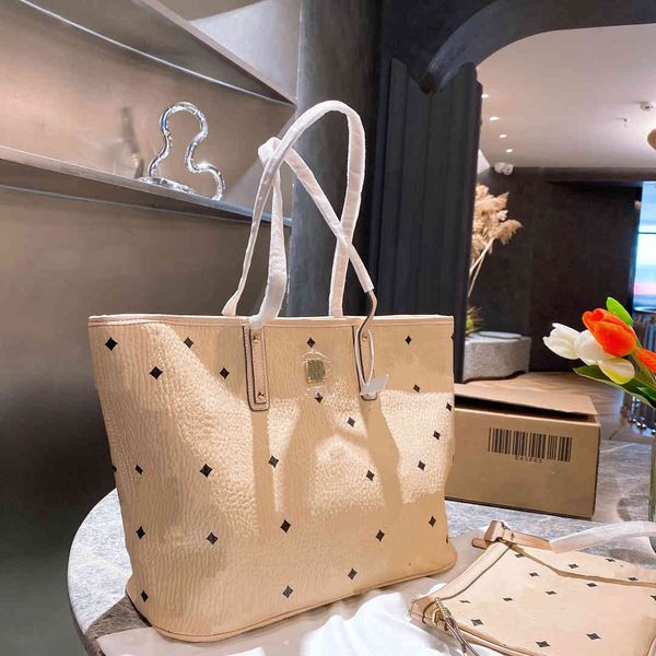 

designer bagsfashion women's handbag designer letter print style shoulder bag zipper version shopping bags two piece set wfluxury bag