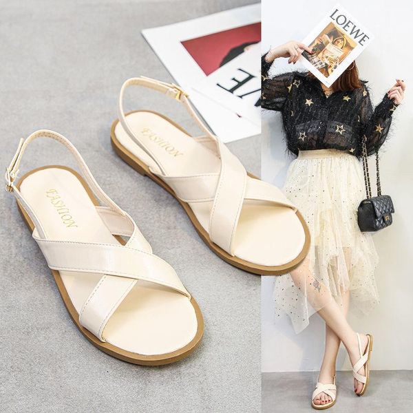 

sandals shoes women women's summer sandales femmes sandalias, Black