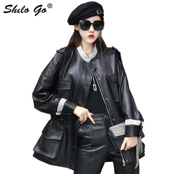 

women's leather & faux 1402-850, Black