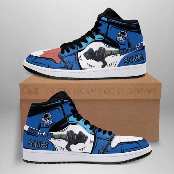 

customization sabo dragon claw sneakers skill one piece anime shoes fan rioe