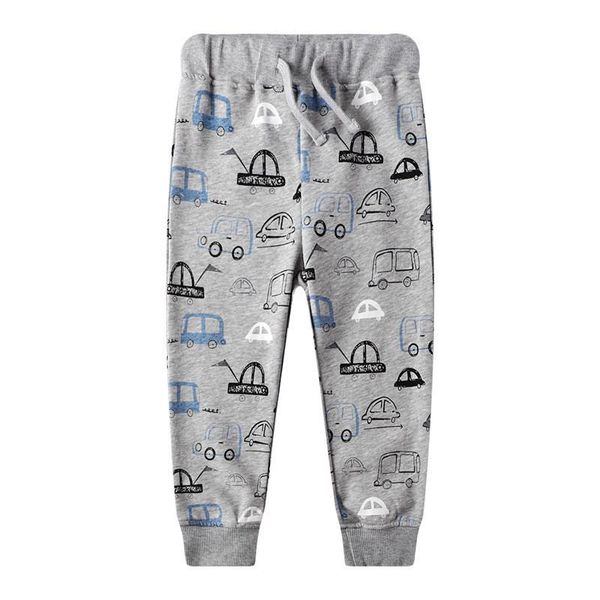 

trousers jumping meters autumn spring boys cars sweatpants drawstring children's clothes full length pants kids girls, Blue