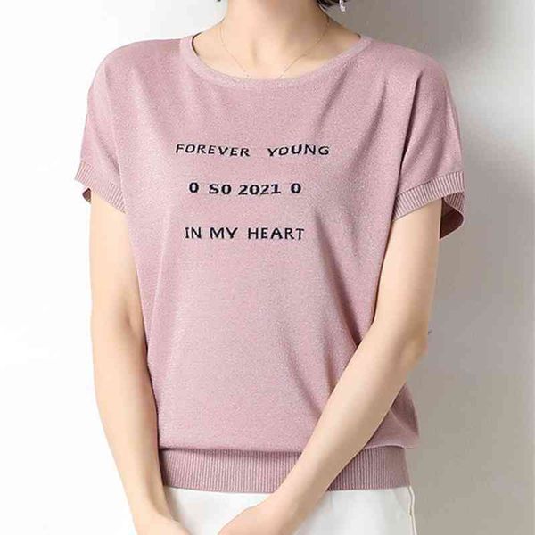 

shiny fashion pullovers sweater women fall soft cotton loose knitted thin winter korean casual simple chic 210604, White;black