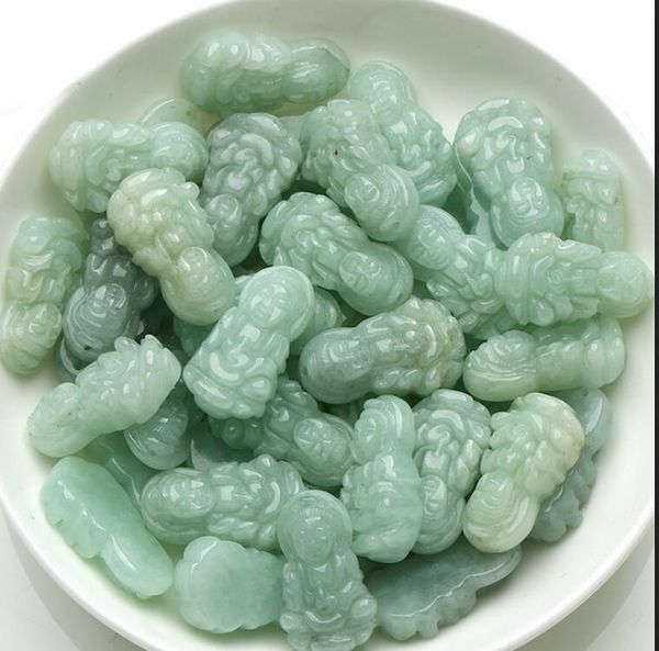 

lockets trendy jade guanyin pendant necklace natural male tycoon, Silver