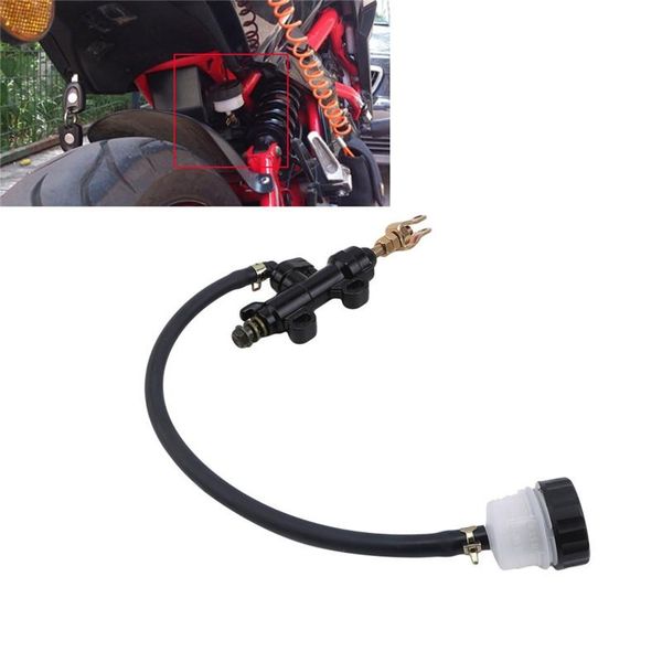 

motorcycle brakes rear foot hydraulic brake pump refit master cylinder