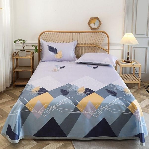 

summer sleeping pad cooling mattress mat printing foldable ice silk pillowcases set bedding sets