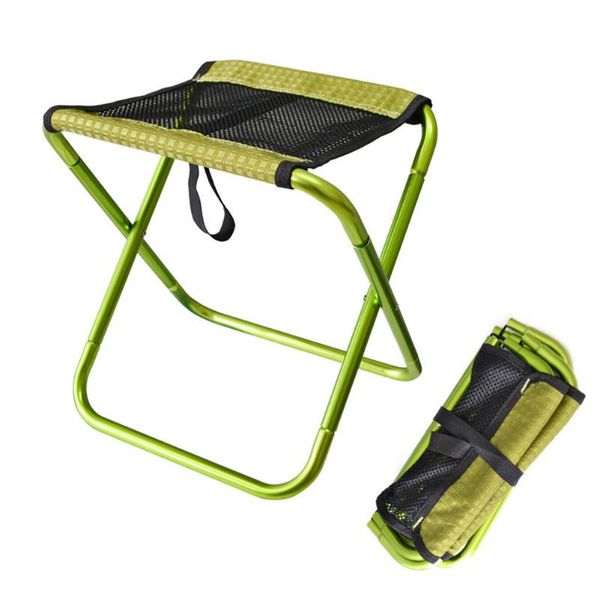 

camp furniture folding fishing chair lightweight picnic camping aluminium outdoor stool foldable cloth easy carry