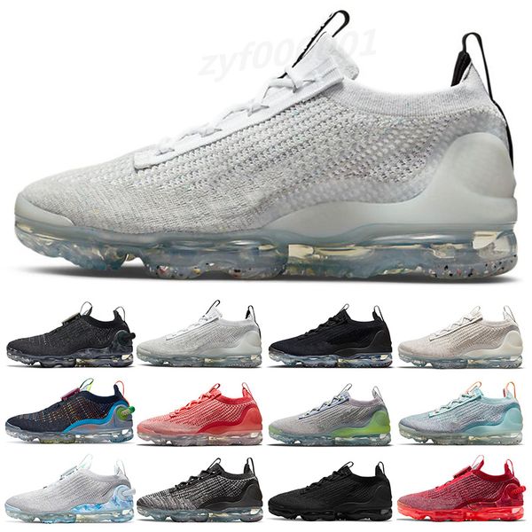 

vap 2022 off mens vest women skins running shoes 2021 mermaid obsidian red white team oatmeal deep royal blue outdoor sneakers size 36-45 sx, Black