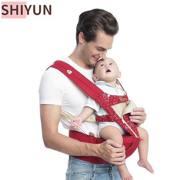 

ergonomic wrap belt strap multi-function breathable born baby carrier portable travel waist back stool sy188 carriers, slings & backpacks