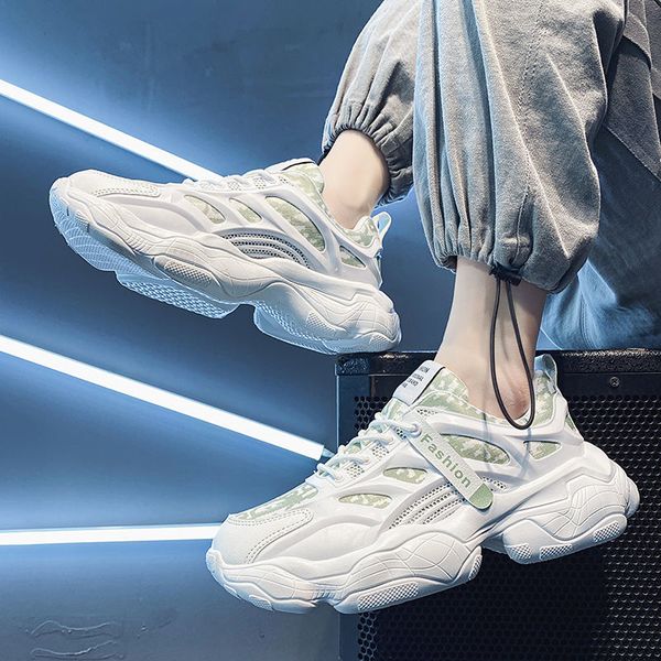 

mens shoes 2021 spring dad ins all-match fashion sports youth height increasing leisure