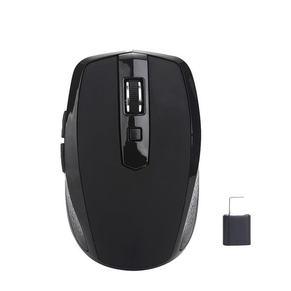 

mice gaming 2.4ghz type c wireless optical mouse computer pc with usb adapter mause for lappro devices