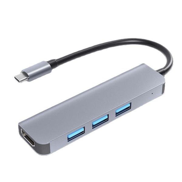 

byl-2008n type-c docking station, 4k video hd usb3.0x3+-compatible computer splitter for pc and lapstations