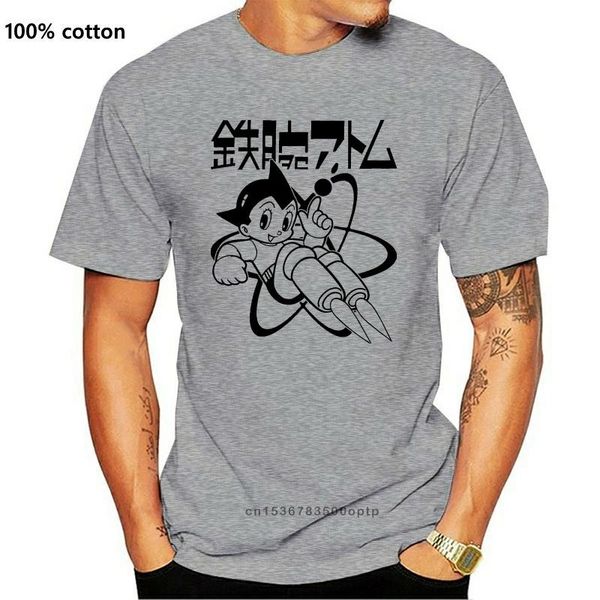 

men's t-shirts fashion astro boy atom graphic t shirt classic, White;black
