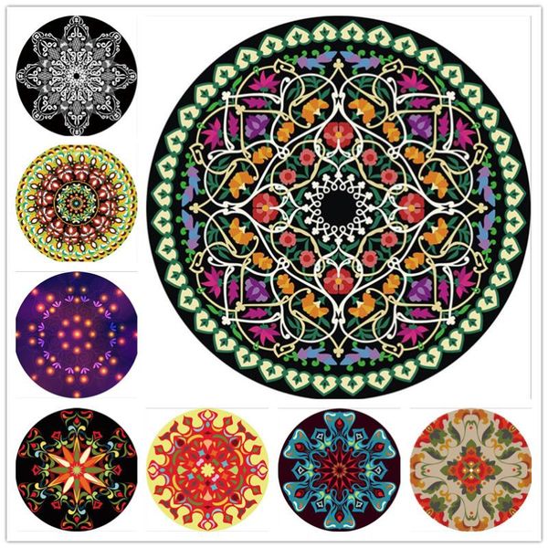 

carpets round shape carpet non-slip floor rugs yoga mat for bedroom parlor living room game computer chair hang basket