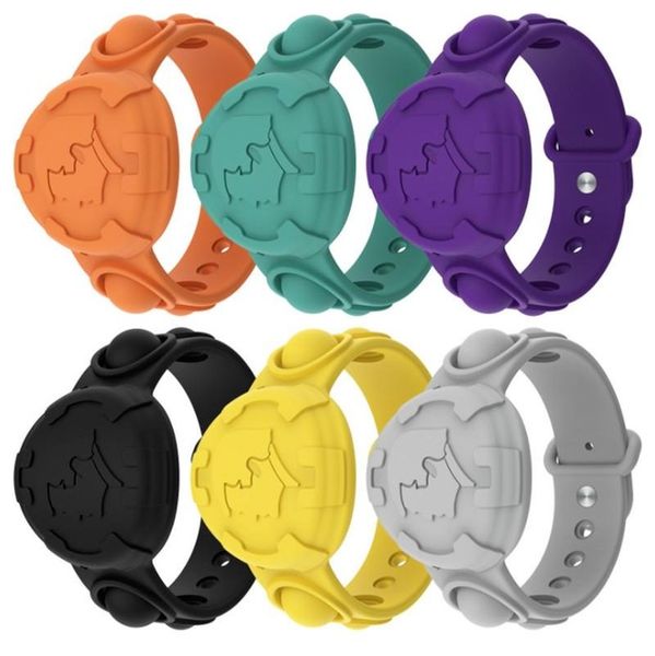 

fidget toys apple anti-lost tracker cover airtags silicone protective is suitable for airtag bubble music toys m03