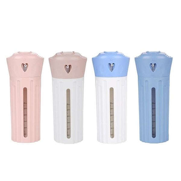 

watering equipments 583a travel dispenser 4-in-1 bottles leak proof toiletries sub-bottle refillable for shower gel soap empty container kit