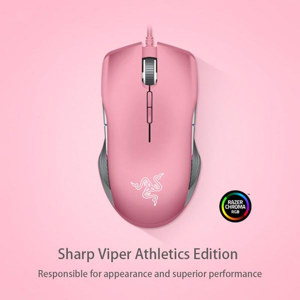 

mice moov razer lancehead te smart gaming mouse-16,000 dpi optical sensor-9 programming buttons-chroma rgb lllumination-black/quartz