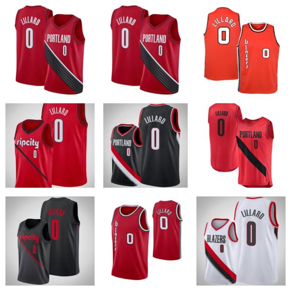 

basketball jersey0 damian lillard, Black;red