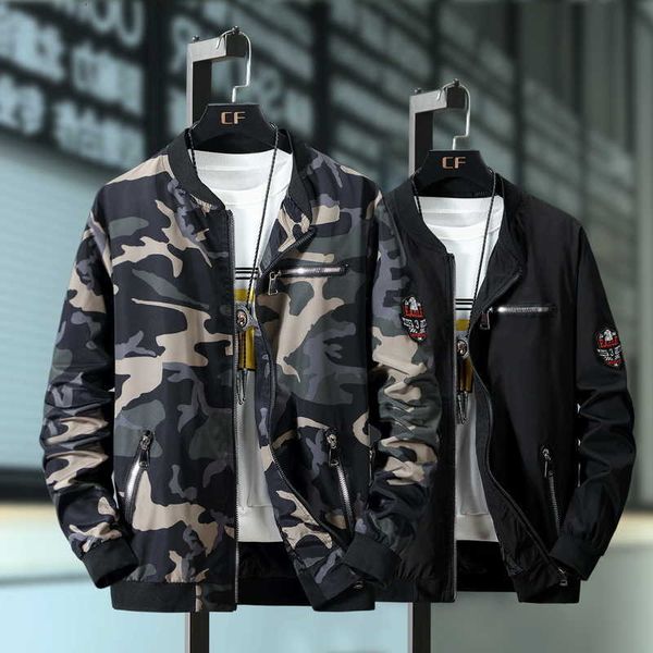 

men's jackets plus size 9xl 8xl 7xl camouflage casual spring autumn fashion male windbreaker hooded coat jacket men iikn bf48, Black;brown