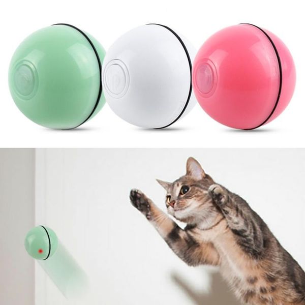 

cat toys pet toy led glowing ball usb charging 360 degree rotation spherical