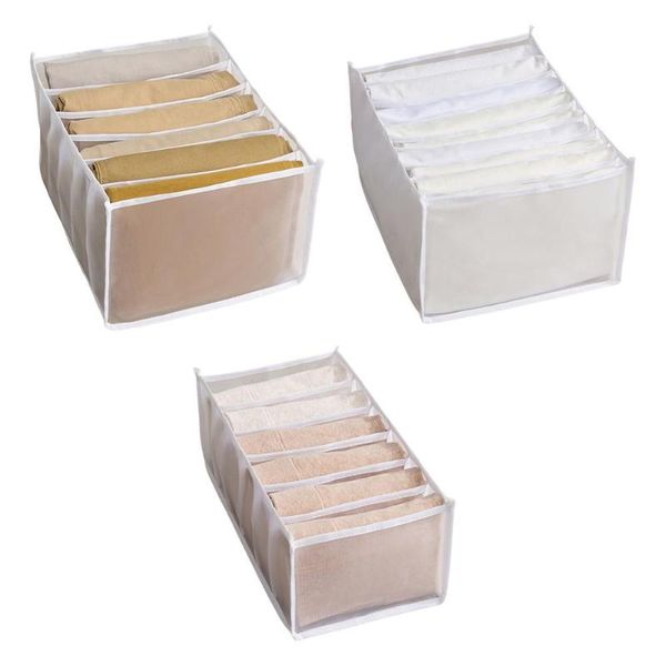 

storage drawers clothes drawer organizers practical mesh organizer folded wardrobe closet jeans compartment storag