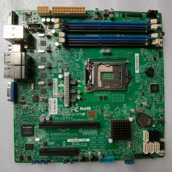

motherboards x10slm+-ln4f rev1.01 for supermicro server workstation motherboard