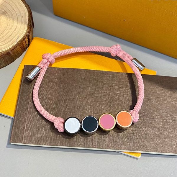 

21ss designer bracelet men and women fashion luxury bracelets adjustable in 8 colors, Golden;silver
