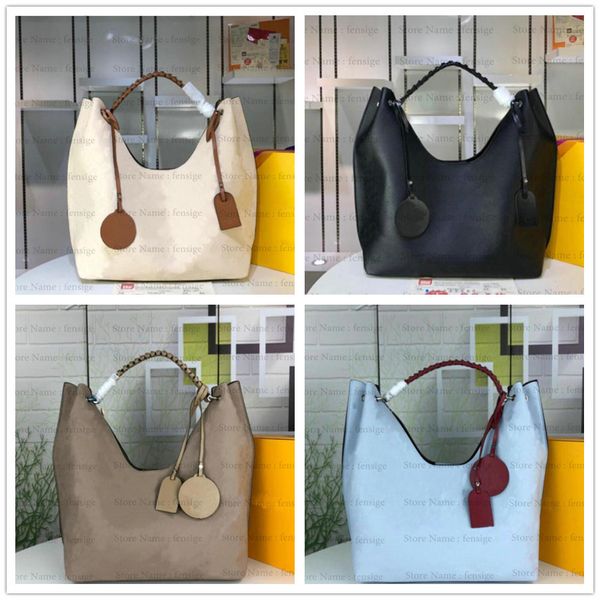 

carmel hobo m53188 mahina perforated leather shoulder bag vintage womens designer luxurys handbag tote crossbody