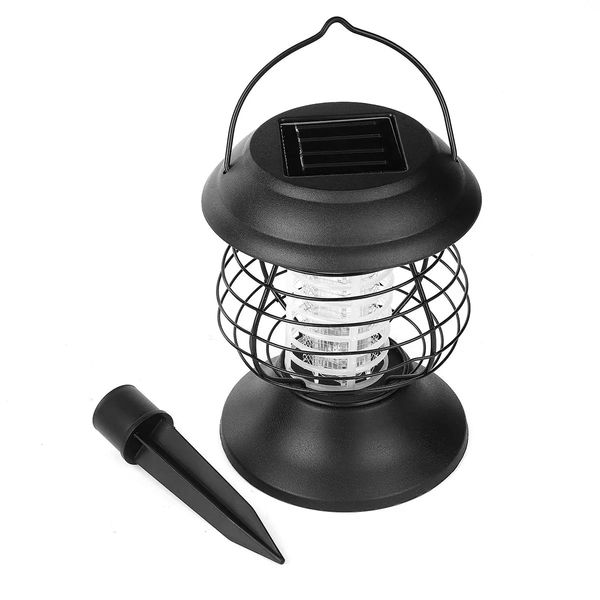 1,2 V 0,5 W Solar LED Moskito Dispeller Repeller Mörder Lampe Birne Elektrische Bug Insekt Zapper Pest Falle Licht Für hof Outdoor Camping