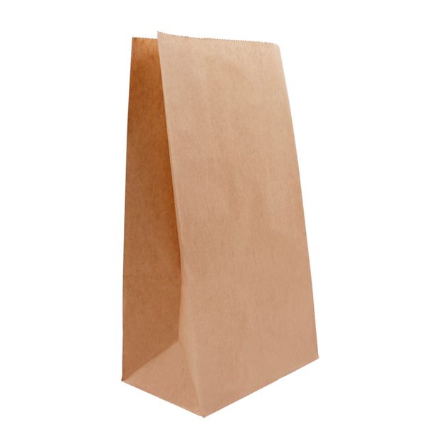 

certified recyclable fsc sos brown kraft paper bag with your own