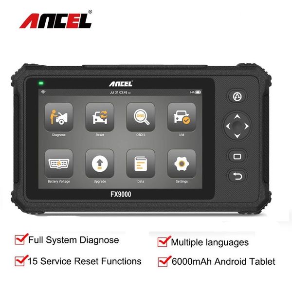 

ancel fx9000 obd2 car diagnostics tool wifi all system professional obd 2 automotive scanner tpms dpf injector pk crp909 diagnostic t tools