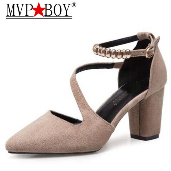 

house women pumps gladiator heel shoes ankle strap high heels cross-tied thick pointed toe two piece footwear dress, Black