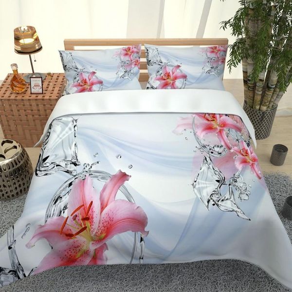 

bedding sets fashion modern splash household textiles single bed double duvet cover pillow case sheet boy girl set