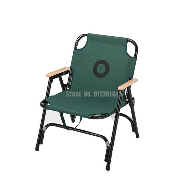 

camp furniture outdoor folding chair back portable armchair fishing self-driving camping sketching beach director