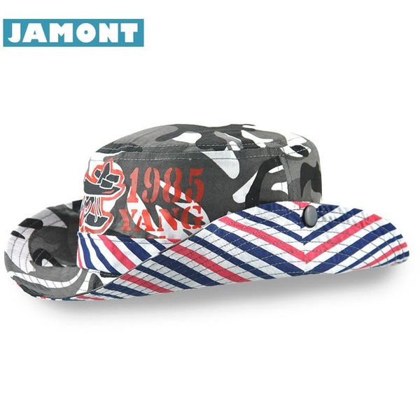 

cloches [jamont] outdoor kids cap boy girl panama children visor hat camouflage cowboy hats fisherman 1985