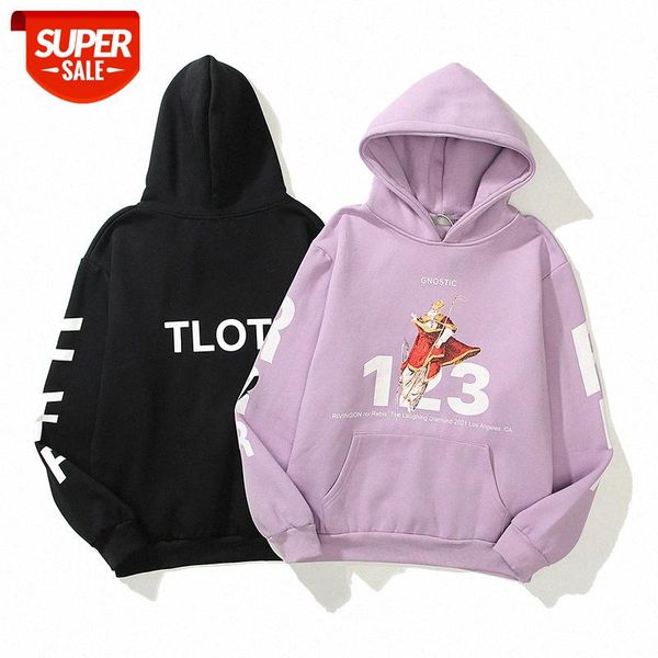 

travis scott religious king letter print hoodie loose jacket #p50n, Black