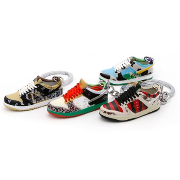 

fashion accessories dunk skate shoe key chain shoe mold pendant, Silver