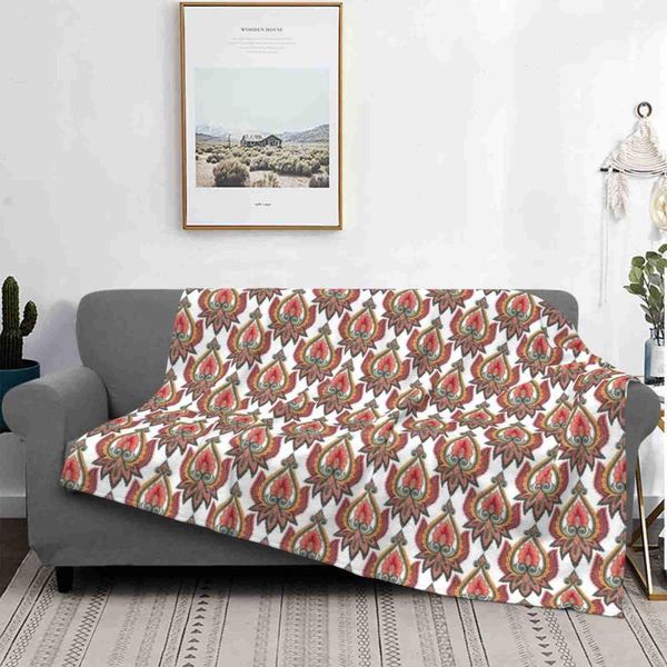 

blankets ethnic floral pattern shaggy throw soft blanket sofa/bed/travel love gifts