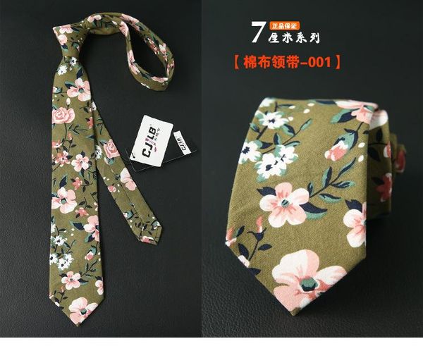 

neck ties multi-style fashion cotton printed tie 7cm men's formal wear trendy, Blue;purple