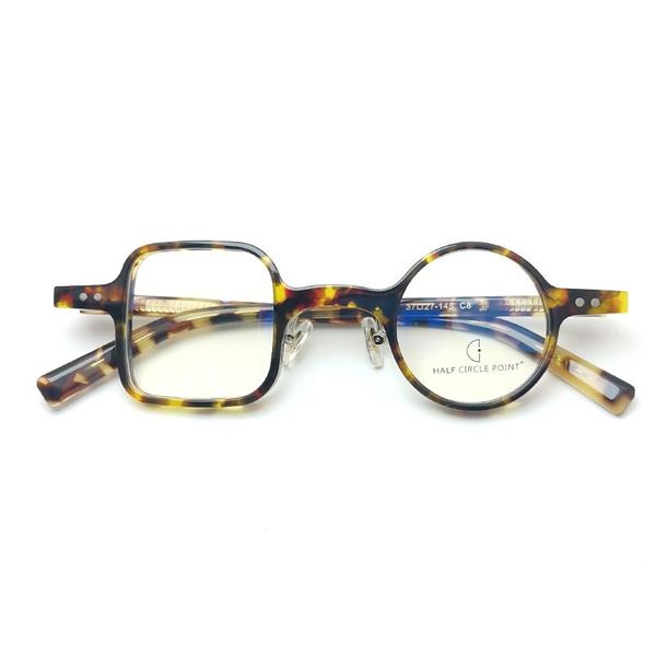 

fashion sunglasses frames 2021 acetate irregualar tortoise men women's prescription glasses wholesale sight minus diopter eyeglasses, Black