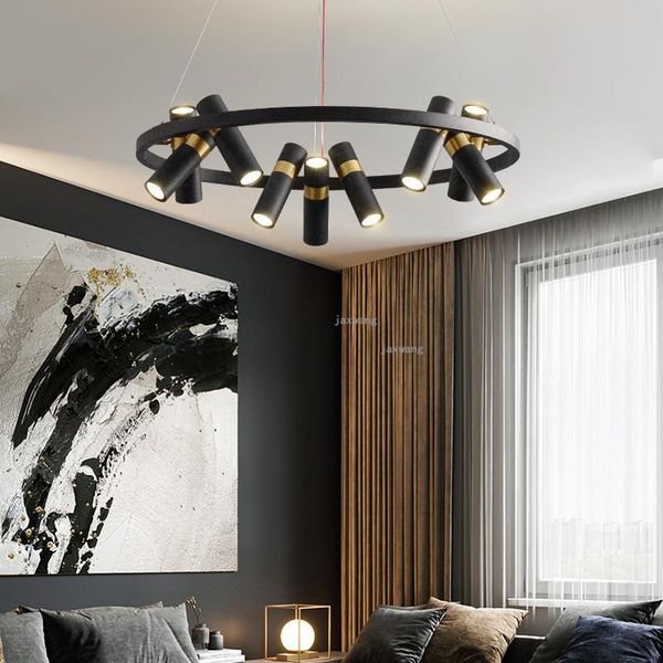 

chandeliers american vintage restaurant nordic rotatable ceiling chandelier indoor decor lighting hanglamp fixtures