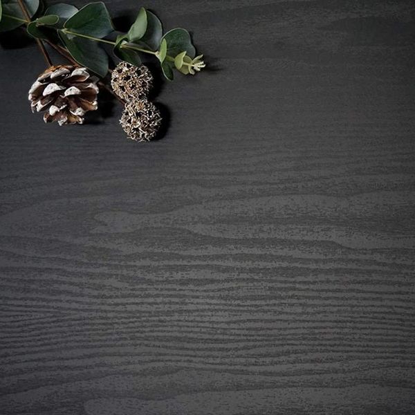 

wallpapers 1pc black wood grain thickening wallpaper boeing film stickers self-adhesive cabinet kitchen pvc furnitur t3u9