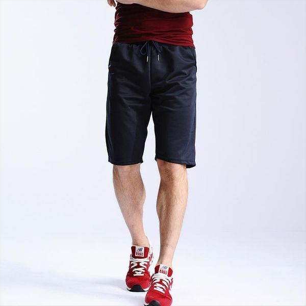 

summer quick drying five point women pants large size loose gym shorts classic clothing beach men amp x27 s, Black
