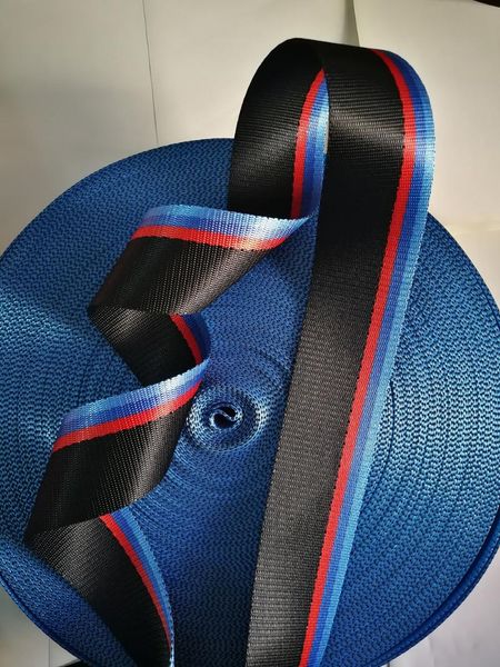 

safety belts & accessories 3m-30m multicolor car seat belt webbing european standard personalized modification for