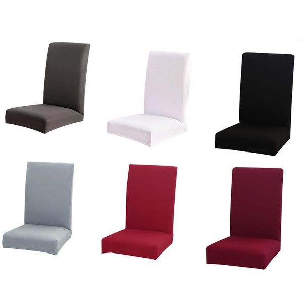 

chair covers universal stretch slipcovers protector for dining room living pure color simplicity cover