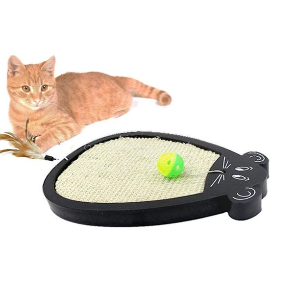

cat toys scratch board natural sisal kitten scratching post mat toy grinding nails interactive protecting furniture scratcher