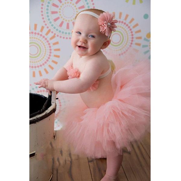 

girls baby tutu skirts puffy toddler infant short cake skirt children princess headband po prop costume outfits, Blue