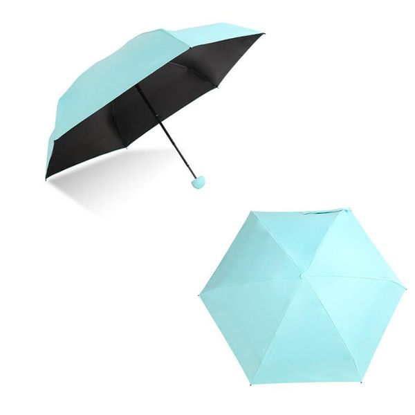 

umbrellas mini umbrella lightweight sun rain pocket anti-uv folding ti99