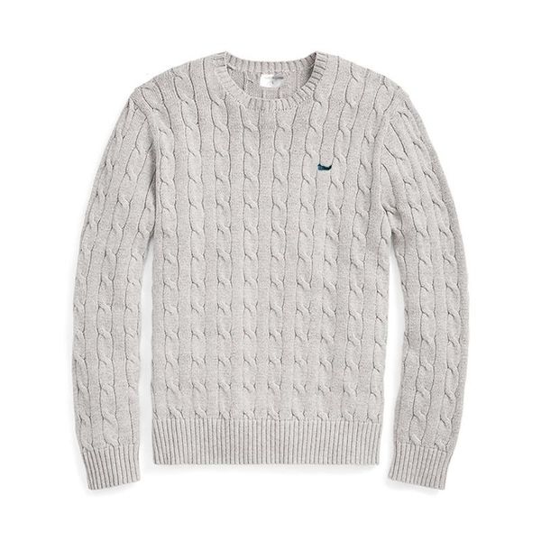 

men's sweaters shayang logo men's pullover sweater 100% cotton classic cable-knotted knitted rl8519, White;black