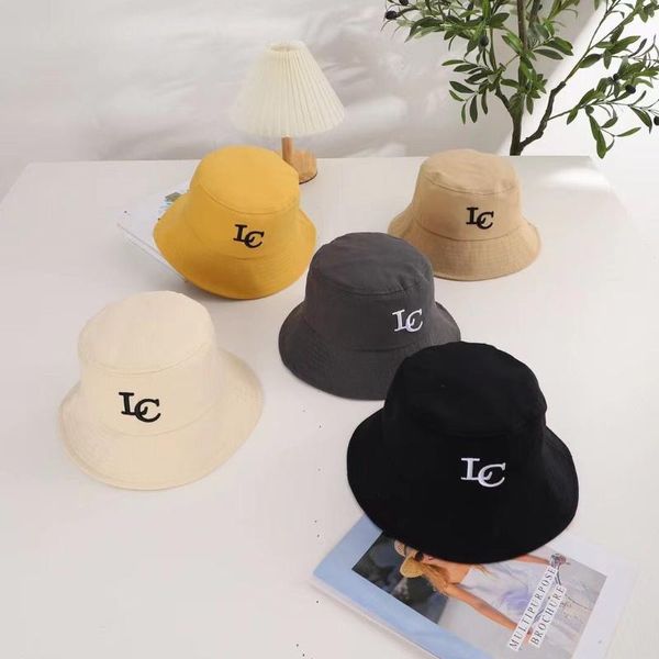 

wide brim hats 1pc women cotton bucket hat fashion girls spring autumn solid color sun panama beach fisherman ladies casual cap jewelry, Blue;gray